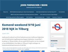 Tablet Screenshot of johnfikenscher.com